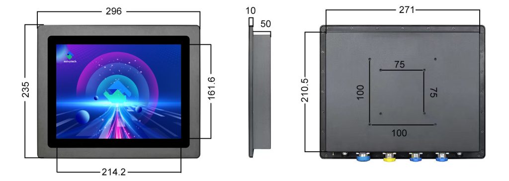 10.4inch IP66 Industrail Touch Monitor
