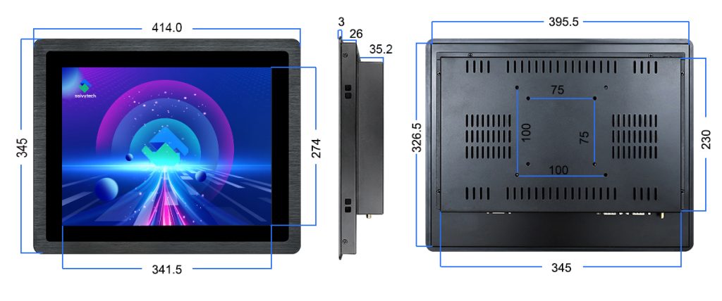 industrial touch PC 17inch 1